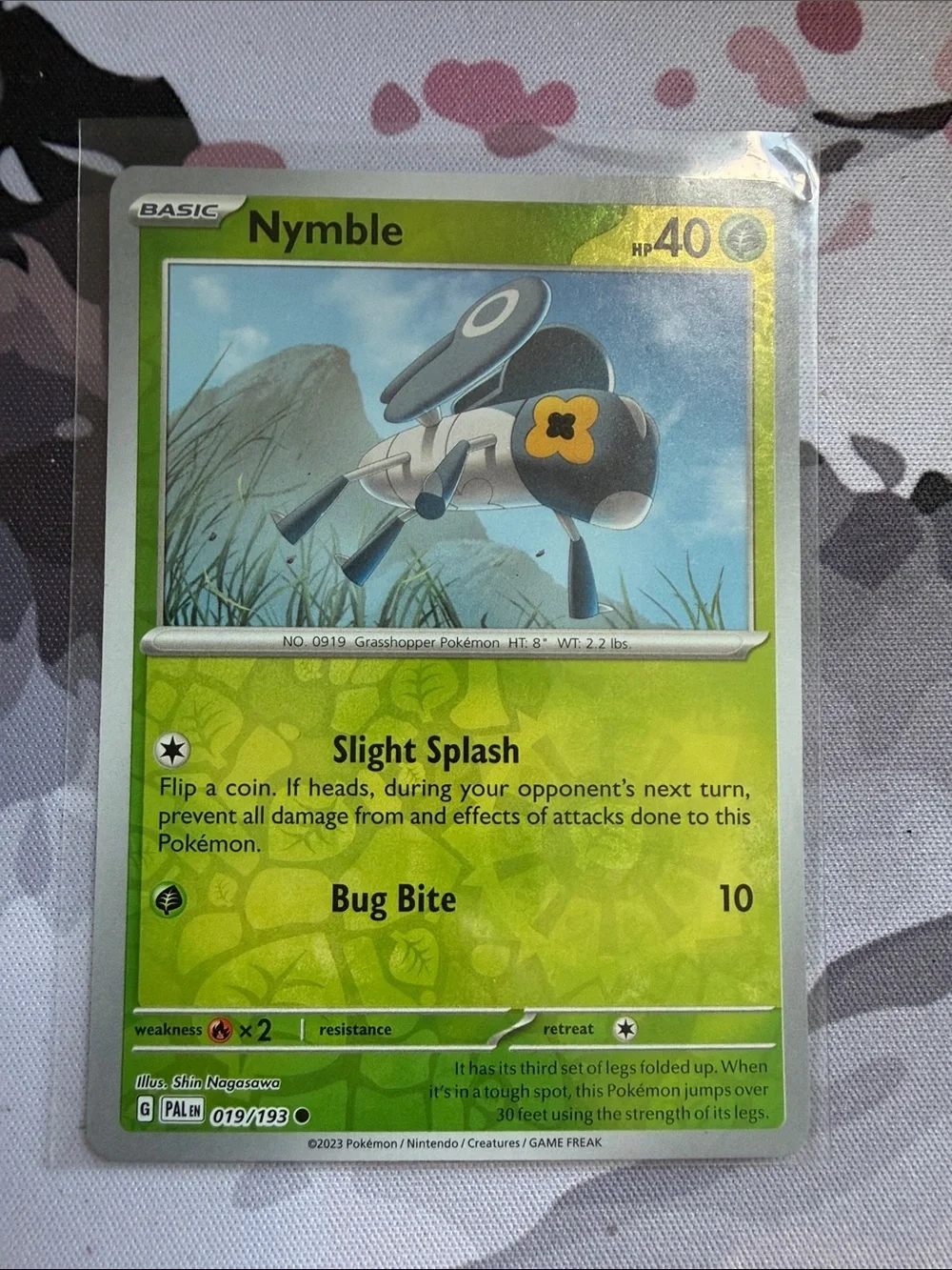 Nymble & Lokix Pokémon Evolution Reverse Holo Card Lot 🦗 | 5 Cards ✨5/$25✨